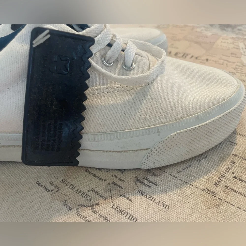 🆕Converse Deadstock Vintage Shoes Canvas Lace Up Size 5 NWT - Picture 6 of 11